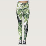 Leggings Hojas tropicales verdes Botánica<br><div class="desc">Leggencias</div>