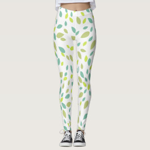 Leggings Hojas (verdes)