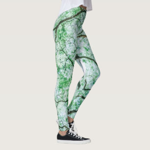 Leggings Hojas y ramas elegantes pero espeluznantes Leggi
