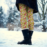 Leggings Holly y Berries en Navidades de Whimsy festivales<br><div class="desc">Este diseño de estilo retro festivo se caracteriza por su caracol dibujado a mano y sus bayas en un suave rosa para crear un ambiente acogedor y tradicional,  con un toque de fantasía. Arte original de Malissa Melrose.</div>