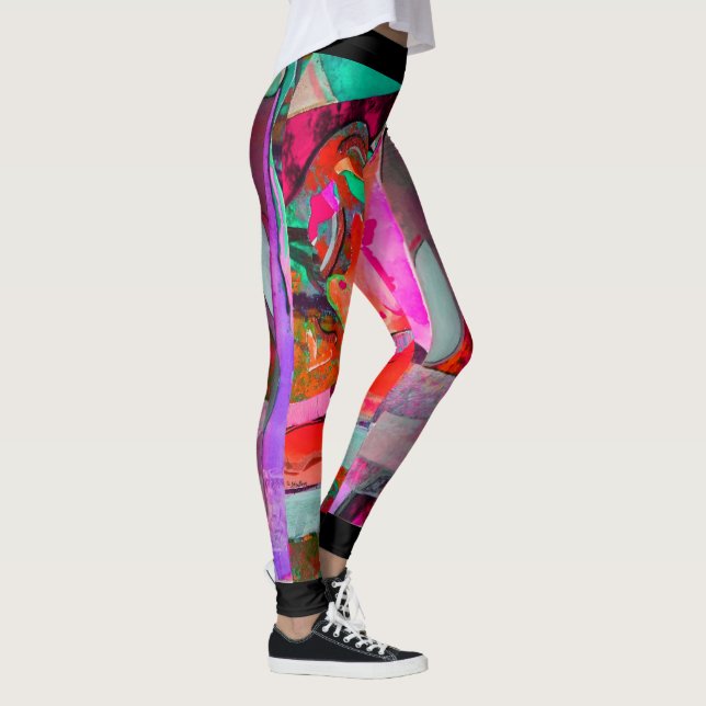 Leggings Hombre con Gorra 2 Piernas femeninas (Derecha)