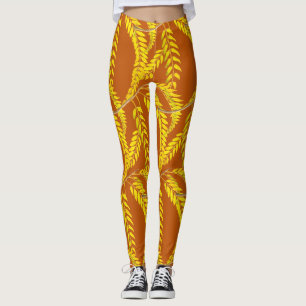 Leggings Honey Locust sobre las piernas
