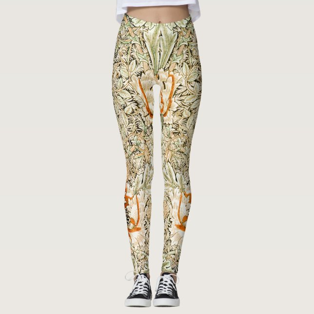 Leggings Honeysuckle, William Morris (Anverso)