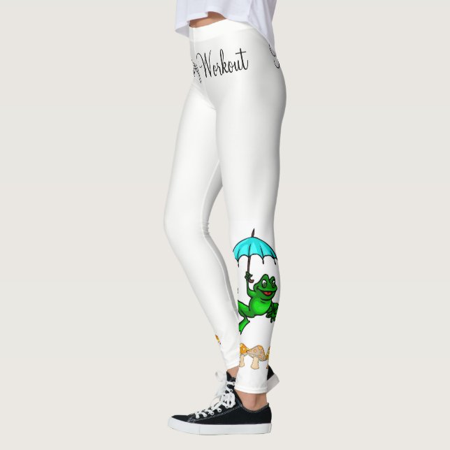 Leggings Hongo Croar Blanco  (Izquierda)