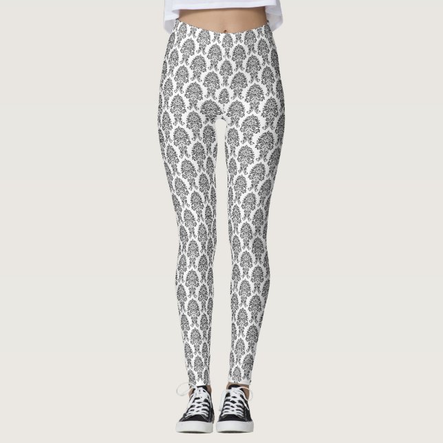 Leggings Hongos florales (Anverso)