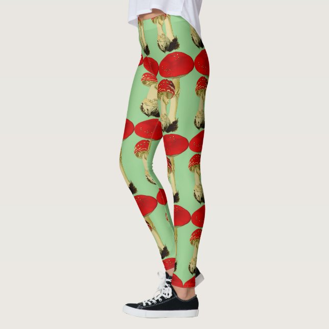 Leggings Hongos rojos vintage (Izquierda)