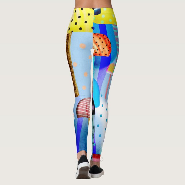 Leggings hongos ropa deportiva (Reverso)