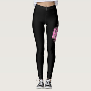 Leggings Hope Pink Ribbon Sensibilización sobre el Cáncer