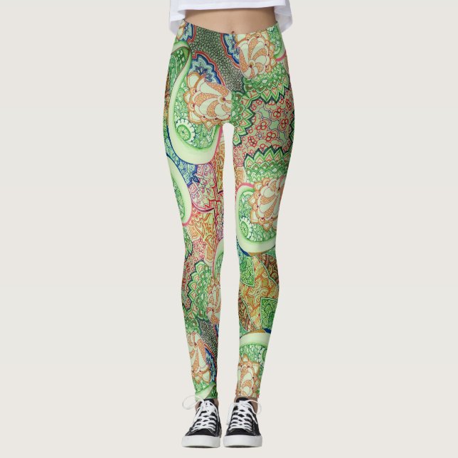 Leggings Hora de primavera (Anverso)