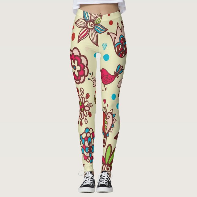 Leggings Hora de primavera (Anverso)