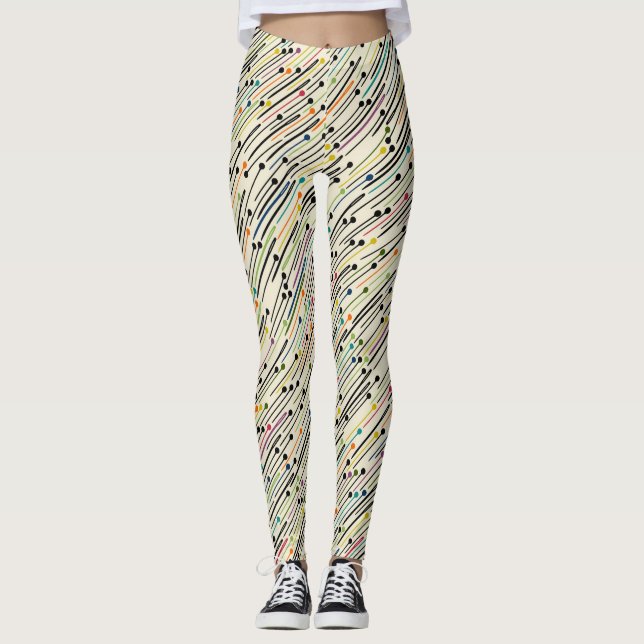 Leggings hormigueo múltiple (Anverso)