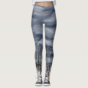 Leggings Horror de Halloween Espectacular alfombras de camp