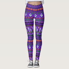 Leggings Horror de punto de la fiesta de Halloween de las l