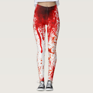 Leggings Horror de salpicadura de sangre