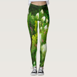 Leggings Hortensias Limelight en Mi Jardín Rubio