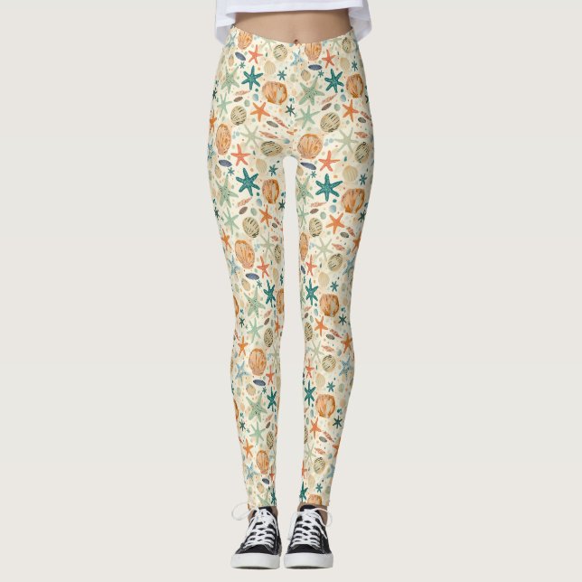 Leggings Huele el mar y siente el cielo (Anverso)
