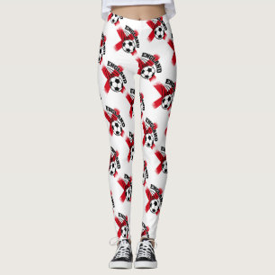 Leggings Huella de fútbol de Inglaterra