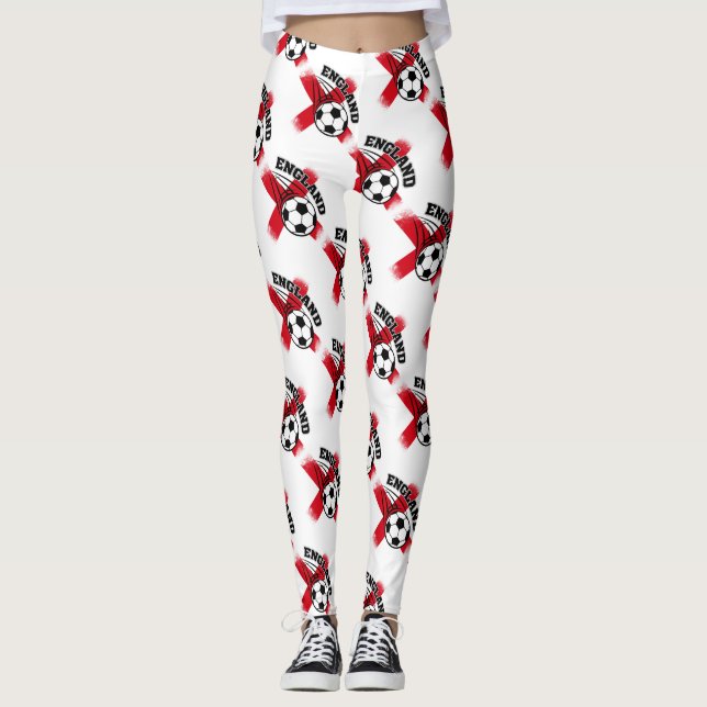 Leggings Huella de fútbol de Inglaterra (Anverso)