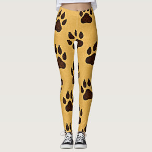 Leggings Huella de Garra de Guepardo 