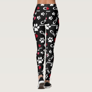 Leggings Huellas de gato