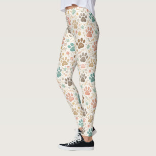 Leggings Huellas de patas lindas