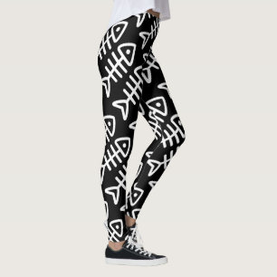 Leggings Huesos de pescados