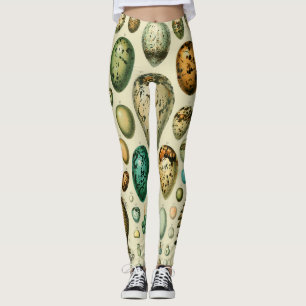 Leggings Huevos de aves de corral arte de huevo de pescado