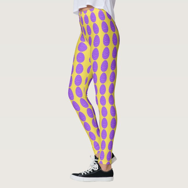 Leggings Huevos de Pascua Púrpura (Izquierda)