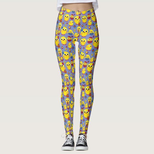 Leggings Huevos de Pascua Retro Hatch (Anverso)