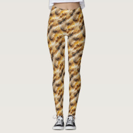 Leggings Humo amarillo parduzco