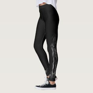 Leggings Humo negro de dragón