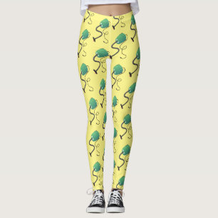 Leggings Humor del personalizado de aspiradora de cuajo