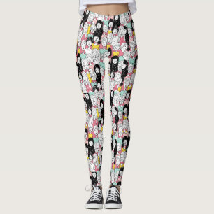 Leggings Humor divertido historieta Personalizado Mujeres M
