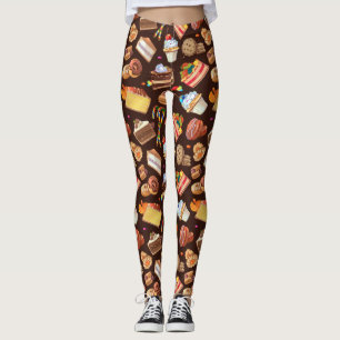 Leggings Humor divertido Personalizado de historietas dulce