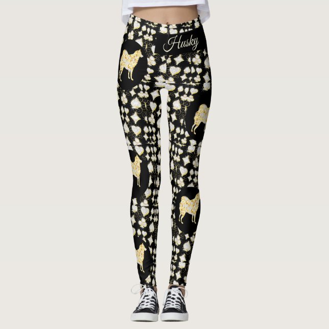 LEGGINGS HUSKY BLING (Anverso)