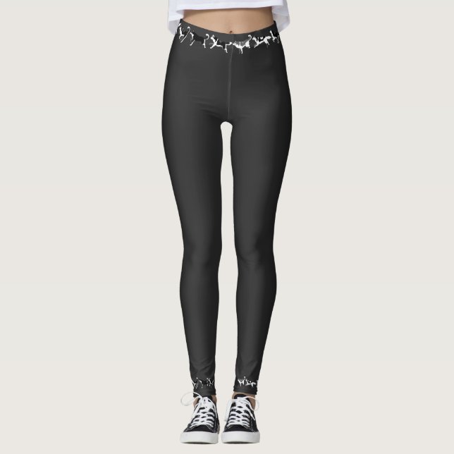 Leggings Husky Pantalones Legging Perro Malamute H (Anverso)