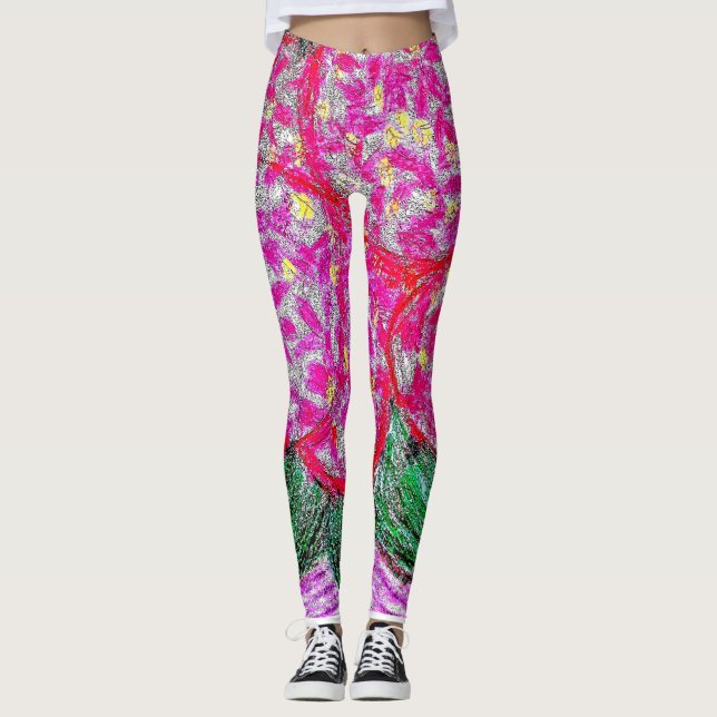 Leggings Hydrangea (Anverso)