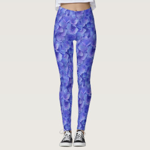 Leggings Hydrangea Blue