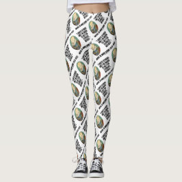 Leggings I Quote Others Better Express Myself de Montaigne