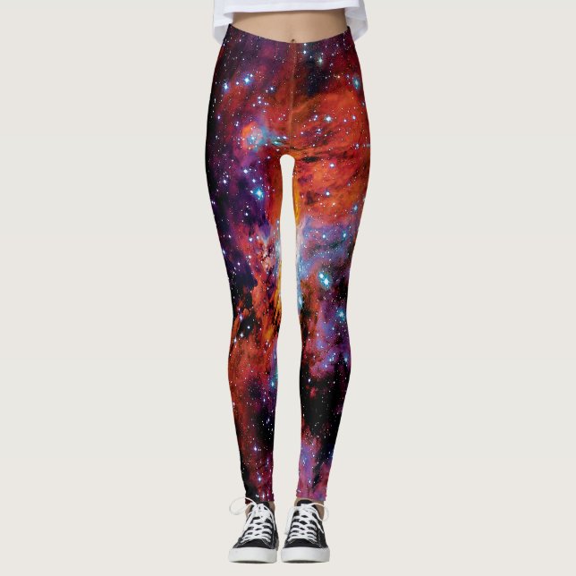 Leggings IC 4628 Pintura de aceite de arte pop de Nebula Pr (Anverso)