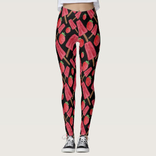 Leggings Ice cream pattern   Lollies pattern   lollipop 10