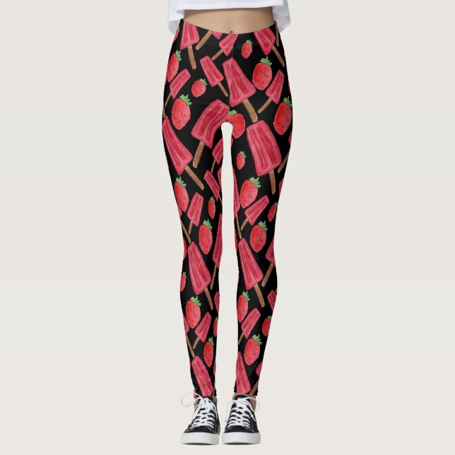 Leggings Ice cream pattern | Lollies pattern | lollipop 10 (Anverso)