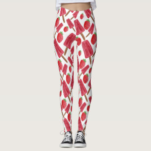 Leggings Ice cream pattern   Lollies pattern   lollipop 16