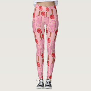 Leggings Ice cream pattern   Lollies pattern   lollipop 2
