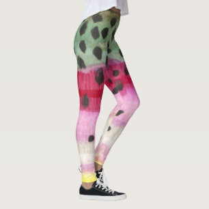 Leggings Ichtiología de la pesca de trucha arco iris