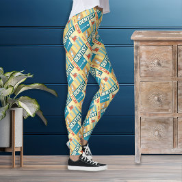 Leggings Icono de dentista profesional diseñado
