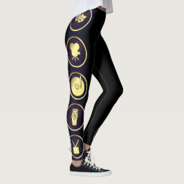 Leggings Íconos de estrellas de cine de Hollywood
