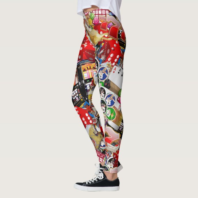 Leggings Iconos de Las Vegas - Delight (Izquierda)
