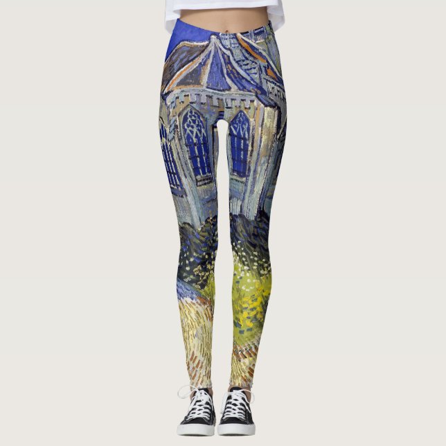 Leggings Iglesia de Auvers, Van Gogh (Anverso)