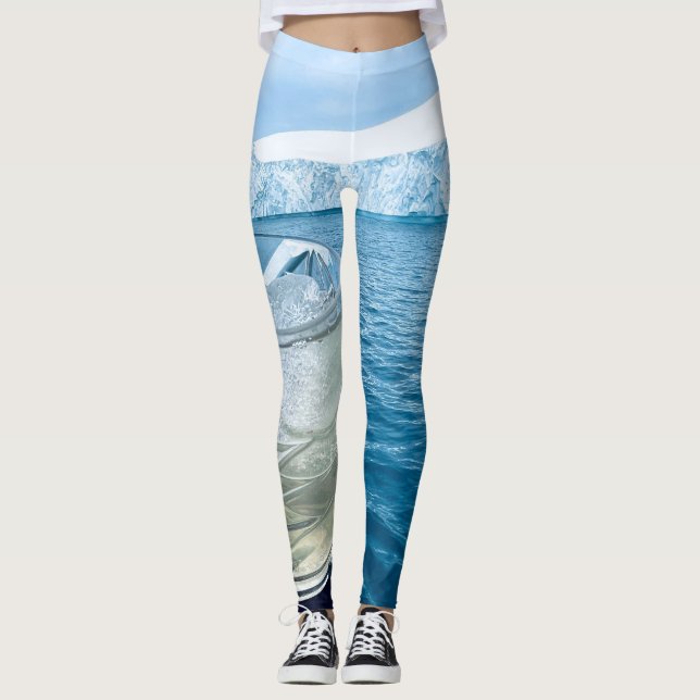 Leggings Ilulissat Greenland Iceberg Cocktails Diversión Ár (Anverso)